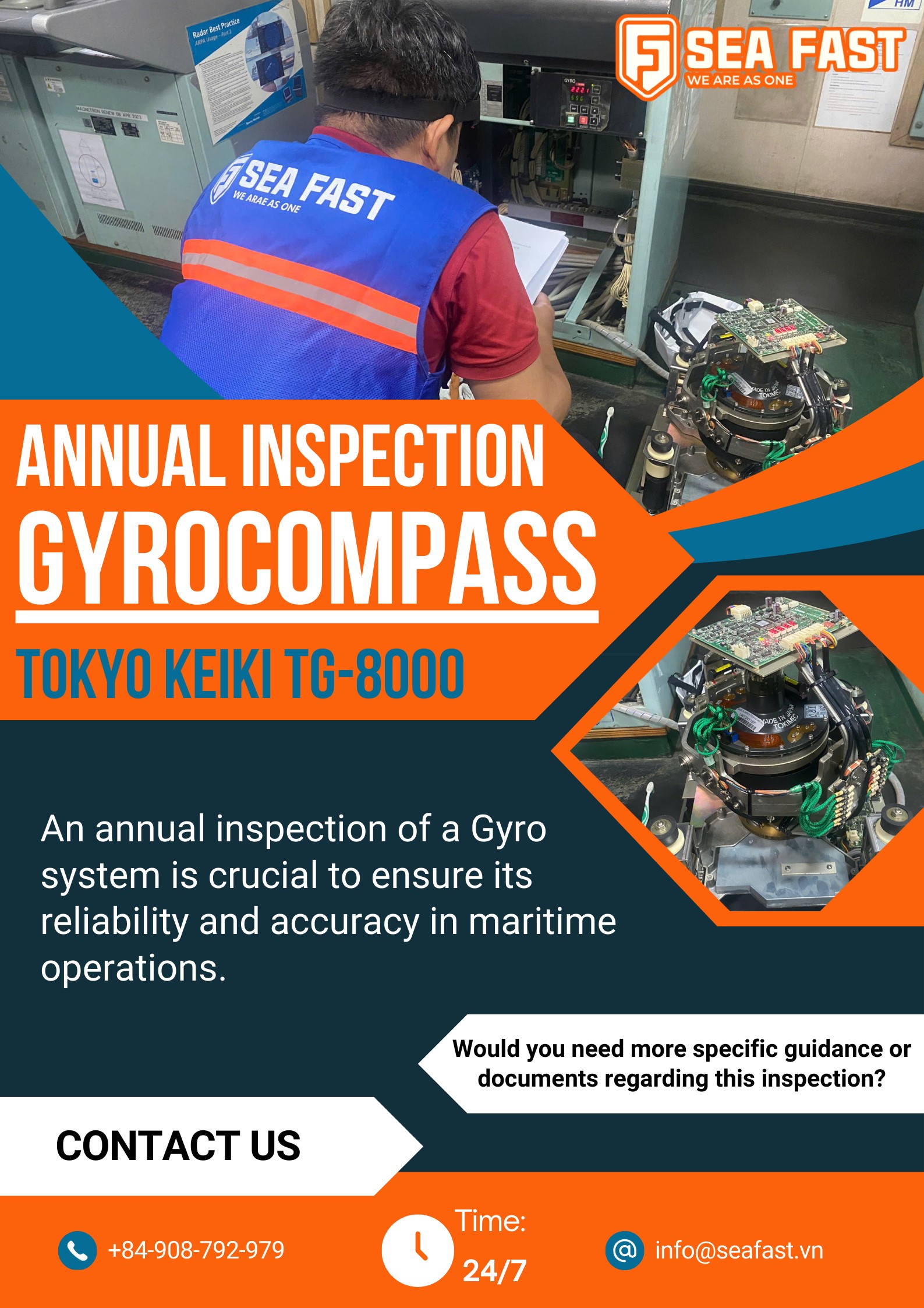 annual insoection gyrocompass